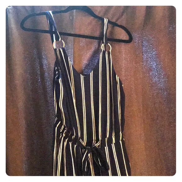 Striped Jumpsuit - Picture 2 of 2